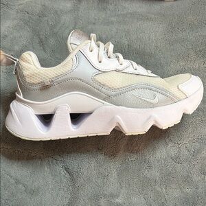 Women's Cream Athletic Nike Sneakers